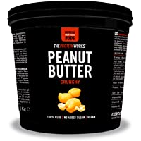 Los mejores  - The Protein Works Mantequilla de Cacahuete- Super Crujiente - 1 kg
